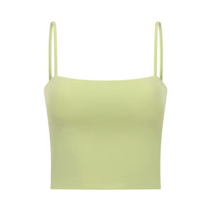 Qualité supérieure Femmes Débardeurs Sans Manches Racer Back Camisoles Halter Neck Crop Tops en gros personnalisé ODM - Product Image 2