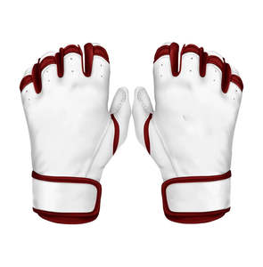 Guantes de Béisbol Blancos y Azules con Logotipo Personalizado, Guantes de Cuero Profesionales para Adultos de Béisbol y Sóftbol, Gran Venta - Product Image 6