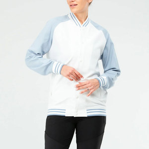 Veste universitaire personnalisée pour femmes, style baseball, streetwear personnalisé pour le collège - Product Image 1