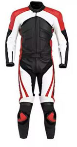 Combinaison de course de moto en cuir une pièce certifiée CE personnalisée pour hommes Équipement de protection de moto OEM directement de l'usine - Product Image 2