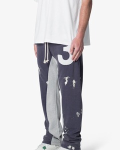 Nouveaux pantalons de jogging pour hommes grande taille, vêtements de sport de rue, avec motif sur le côté, tissu anti-rides, teinture unie, pantalons de sport athlétiques - Product Image 2