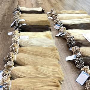 Vente en gros d'extensions de cheveux en bande Remy Extensions bande de toutes les couleurs extension de cheveux trame de peau Super qualité extrémité complète prix d'usine - Product Image 4
