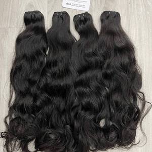 Extensiones de Cabello Humano Vietnamita Virgen de Calidad Profesional, Ondulado Natural, Doble Trama, Proveedor Mayorista - Product Image 2