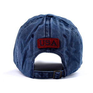 Casquettes de sport personnalisées OEM, chapeau pour homme, style denim, coton brodé, casquette de baseball réglable pour homme adulte, femme, unisexe - Product Image 6