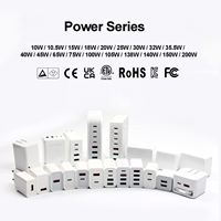 Pengisi Daya & Adaptor Perjalanan Cepat ODM PD QC3.0 GaN Multiport Portabel 20W 30W 40W 65W USB & Tipe C untuk Ponsel
