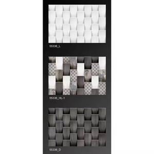 กระเบื้องบุผนังเซรามิกดิจิตอลขนาด300X450มม. 3D ใหม่