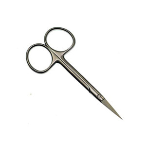 Grande demande Ciseaux de manucure beauté personnalisés Ciseaux à ongles à cuticules droites en plastique tranchantes à lame incurvée en acier inoxydable En stock - Product Image 1