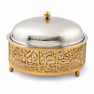 Recipiente para Calentar Comida Tipo Buffet, Clásico y de Lujo, de Acero Inoxidable, con Tapa, Ecológico, Apto para Lavavajillas, Personalizable, para Todo Tipo de Estufas - Product Image 4