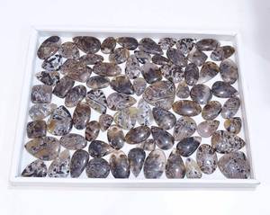 Pierres précieuses en vrac de haute qualité, en quartz naturel et agate turque, cabochons lisses de formes variées, taille libre - Product Image 6