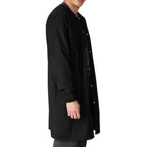 Blouses de laboratoire unisexes personnalisées en toile, best-seller 2026, uniforme de médecin avec poches de laboratoire, blouses d'hôpital d'été, vente en gros - Product Image 4