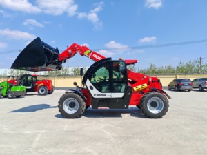 Manipulador Telescópico de Alto Rendimiento FMAN FM8357 4WD, Cargador de Ruedas Telescópico, Montacargas de Contenedores, 7 m, 3.5 Toneladas - Product Image 1