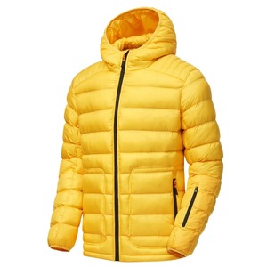 Abrigo acolchado para hombre, chaquetas con capucha para hombre, acolchado ligero, Parkas de invierno, chaquetas acolchadas a prueba de viento - Product Image 1
