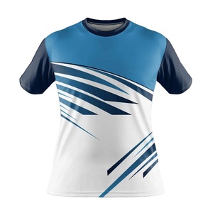 บุรุษแห้งเร็วเสื้อยืดผู้หญิงชุดแบดมินตันฟิตเนสวิ่งเสื้อผ้าการฝึกอบรมระบายอากาศพิมพ์เสื้อยืดเด็กชายกีฬา - Product Image 1