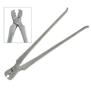 Extracteur d'ongles de maréchal-ferrant en acier au vanadium de haute qualité Outil de maréchal-ferrant durable en finition terne - Product Image 1