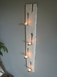 Vela votiva de arte hecho a mano, candelabro decorativo antiguo colgante de alambre para uso de boda a bajo precio - Product Image 3