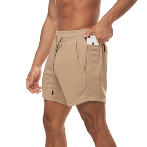 Hot Selling Custom <b>Men's</b> Gym Fitness Sportswear <b>Shorts</b> Summer Spring Outdoor Training Active Wear with Solid Pattern - Product Image 2