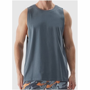 New Arrival Men's Plus Size Tank Top Custom High Quality Quick Dry Breathable Top - Product Image 3