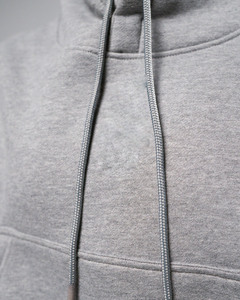 Sudadera Corta con Capucha para Mujer, Logotipo Personalizado al por Mayor, Top Corto Lavado, Sudadera Corta de Algodón, Talla Grande, OEM/ODM - Product Image 3