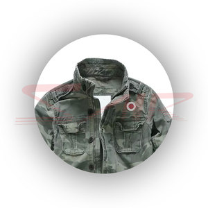 Vente en Gros de Jeans en Toile pour Hommes de Grande Taille Vestes Personnalisées Camo Imprimé Design Respirant Meilleure Tenue - Product Image 3