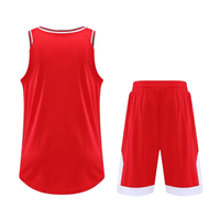 Uniforme de Baloncesto Personalizado con Impresión por Transferencia de Calor, Transpirable, Antibacterial, de Secado Rápido, sin Mangas, Estilo Urbano, Bordado