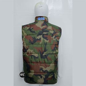 Ropa de moda de alta calidad de poliéster con cremallera sin mangas impermeable diseño personalizado transpirable ligero burbuja chalecos cálidos - Product Image 2