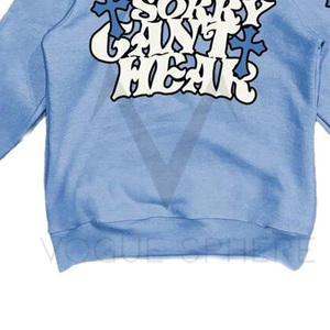 Sweat à capuche d'hiver décontracté pour hommes avec impression bouffante de haute qualité 100% coton nouveau design à fermeture éclair fabriqué au Pakistan - Product Image 6