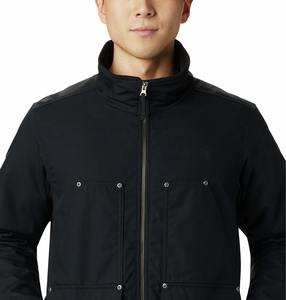 Veste pour hommes, veste softshell pour hommes avec fermeture éclair, coupe-vent et respirante, confortable, vente en gros - Product Image 4