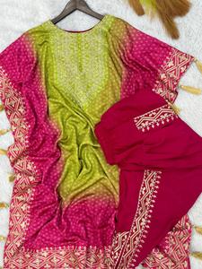 Diseñador indio paquistaní <span class=keywords><strong>Punjabi</strong></span> Kaftan Dhoti Salwar Bollywood Ropa de fiesta Vestido Venta Vestido de ropa de mujer Ropa de boda - Product Image 2