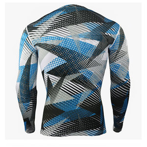 High Quality Lightweight Long Sleeve <b>MMA</b> <b>Rash</b> <b>Guard</b> for Men Custom Logo Breathable Wholesale - Product Image 2