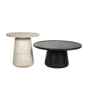 Emballage personnalisé maison jardin style de vie léger table basse en béton meubles au design innovant pour l'extérieur - Product Image 5