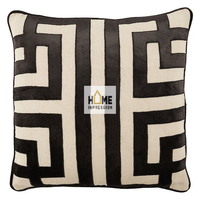 Coussin de canapé en coton biologique tissé gonflable moderne et décoratif avec couleurs et motifs personnalisables