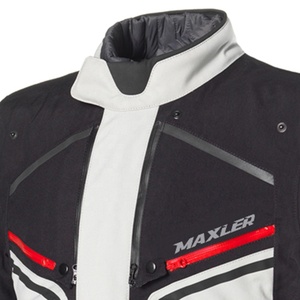 Veste de moto en textile pour homme, dernière conception, faible MOQ, manches longues, imperméable, couleur personnalisée, vestes de moto pour homme - Product Image 2