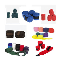 Bandage Cohésif en Coton Ultra Doux de Qualité Supérieure, Couleur Personnalisée, Bande Magique Lavable, Produits d'Entretien Équin pour l'Équitation (Vente en Gros)