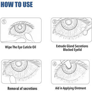 ชุดเครื่องมือดูแลต่อม meibomian บรรเทาอาการตาแห้งชุดแหนบสแตนเลสเยอรมัน (ปราศจากเชื้อ) - Product Image 5