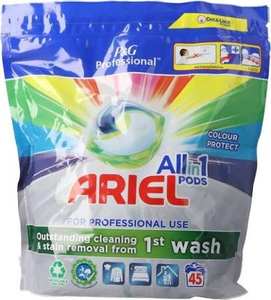 Ariel Détergent liquide + Touch Van Lenor Unstoppables Agents de nettoyage à sec pour tapis Pack économique 5x27 lavages - Product Image 4