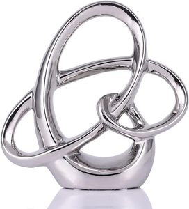 Abstract Home Accent & Tabletop Figurine for Living Room, Bedroom, Bathroom, Office, Shelf, Mantel - Wedding, Coffee <b>Table</b>, - Product Image 1