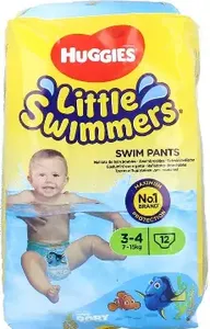 Ventes en gros de couches-culottes de bain jetables Huggies Little Swimmers pour bébés, protection imperméable pour la piscine et la plage - Product Image 3