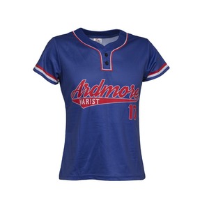 Uniformes de softball à la mode et fonctionnels pour femmes tissu extensible logo personnalisé complet - Product Image 1