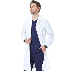 Blouse de laboratoire à manches longues de qualité supérieure pour médecin de laboratoire médical hospitalier - Product Image 3