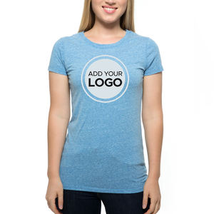 Next Level Women's Tri-Blend Premium Heather Camisetas Ropa de verano para mujer Camiseta con logotipo personalizado - Product Image 2