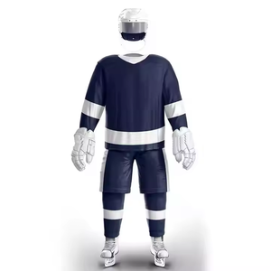 Qualité supérieure Nouveau style de maillots de hockey sur glace Uniforme de vêtements de sport Ensembles de prix de gros Uniforme de hockey sur glace par sublimation - Product Image 2