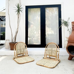 Silla plegable de playa de ratán para exteriores, sillas plegables de verano con logo personalizable, venta al por mayor