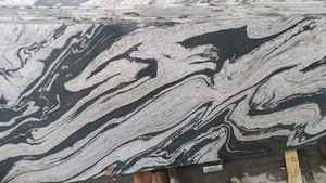 Losa de mármol blanco Panda indio Acabado pulido Impermeable para uso en interiores Garantía de 1 año para cocina Pasillo Villa Efecto flameado - Product Image 2