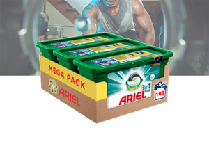 Solución de Lavandería Conveniente con Cápsulas Ariel, Dosis Pre-Medida, Ideal para Hogares con Poco Tiempo - Product Image 6