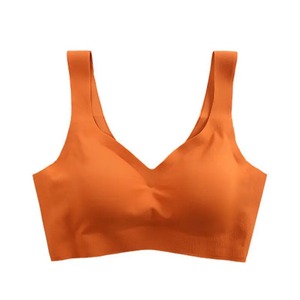 Sujetador deportivo Reversible con relleno extraíble para mujer, sujetadores de realce transpirables sin costuras para correr, gimnasio, estilo Simple - Product Image 2