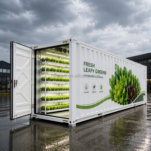 Sistema de Cultivo Vertical Hidropónico para Hortalizas de Hoja Verde, Contenedor Comercial para Cultivo con Control Climático, Equipo Agrícola - Product Image 1