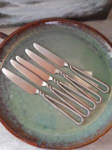 Juego de cubiertos con mango de diseño único para cenas elegantes, fiestas de boda, hogar, cocina, restaurante y vajilla de catering - Product Image 5