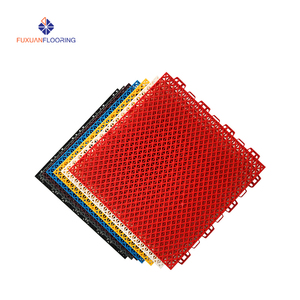 Piso para <span class=keywords><strong>Cancha</strong></span> de Baloncesto de 20x20 Pies, para Exteriores, DIY, con Tamaño y Color Personalizables, Baldosas Modulares Encajables para Canchas Deportivas - Product Image 3