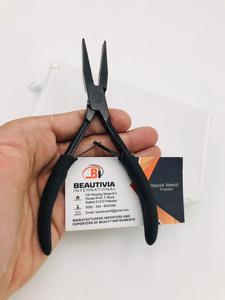 Vente en gros de pinces professionnelles noires avec logo personnalisé en acier inoxydable chirurgical pour usage commercial - Product Image 6