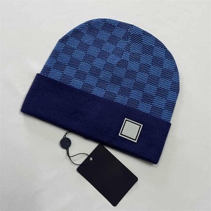 2025 MEJOR GORRO VERSÁTIL DE INVIERNO GORRO Y GORRO DE LANA DE DISEÑADOR Y GORRO DE PUNTO JACQUARD - Product Image 1